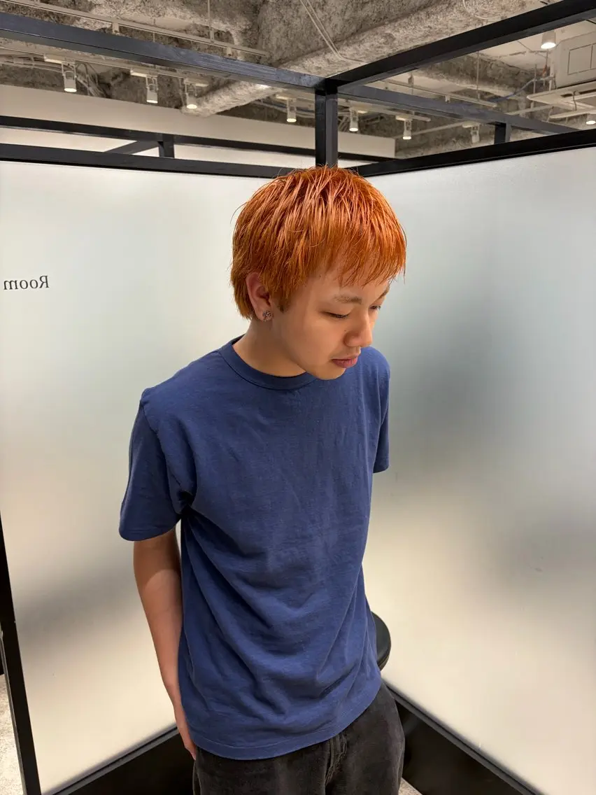メンズ ヘアカラー トリートメント FUJII MARINのヘアスタイル