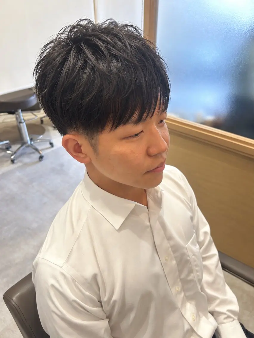 ショート メンズ ヘッドスパ 久木原 ゆりのヘアスタイル