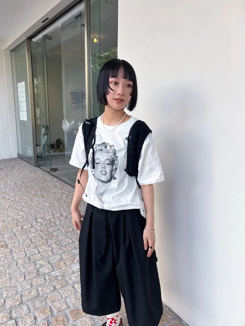ミディアム カット kotoko 透け感カラーのヘアスタイル
