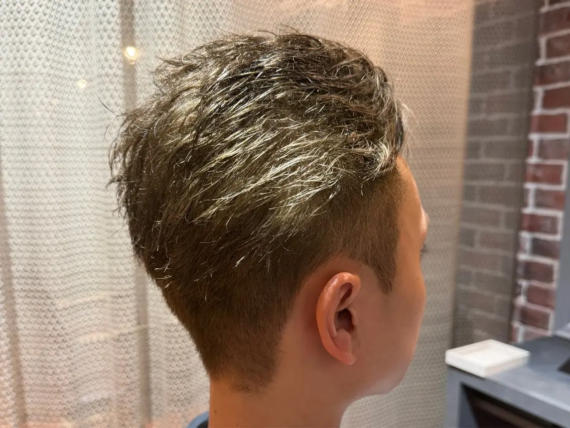 ショート メンズ カット メンズカット／パーマ 牛尾丈のヘアスタイル