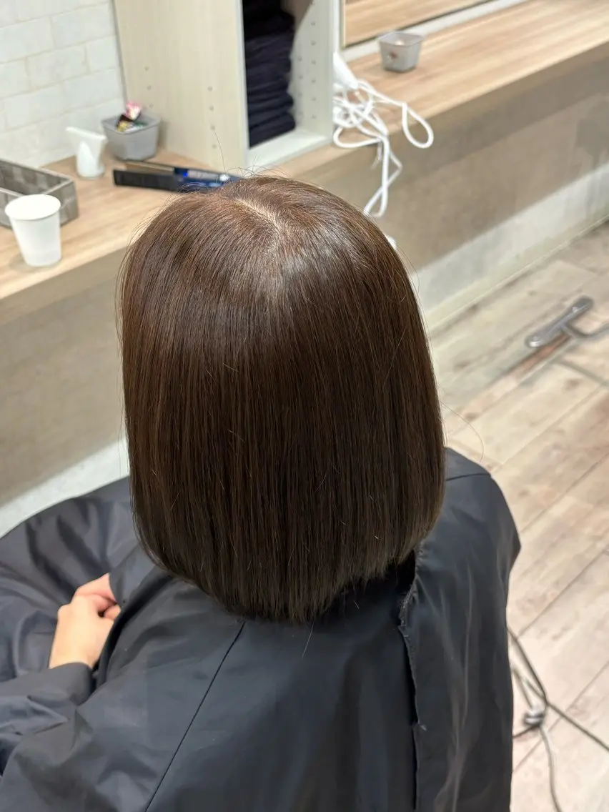 ミディアム カラー 坂井 龍二/コアファーストのヘアスタイル