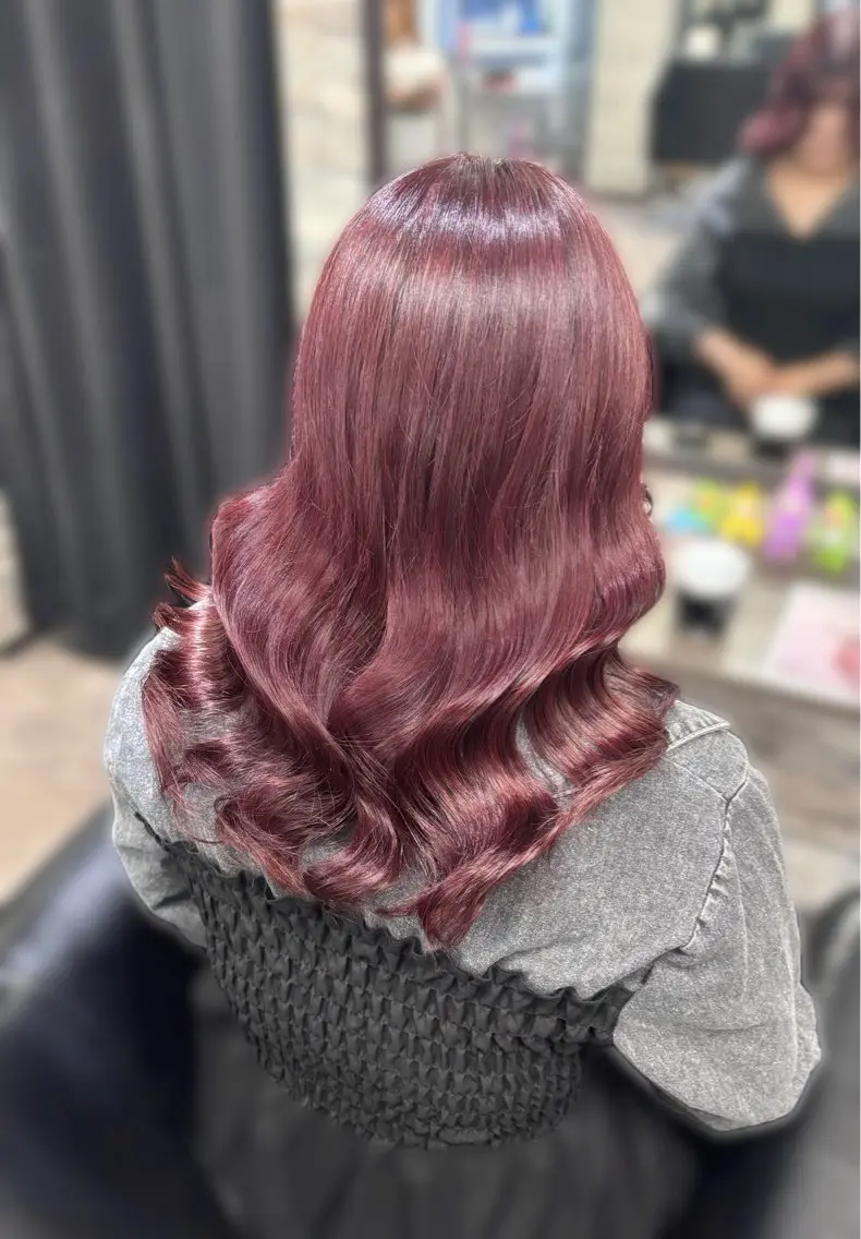 ミディアム ヘアカラー OZ 梅田店／ ユウリのヘアスタイル