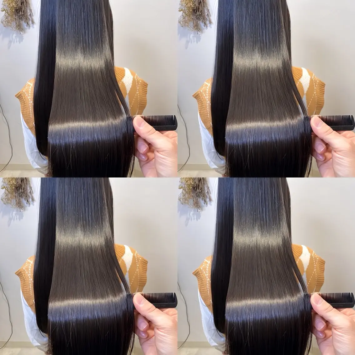 ロング カット ヘアカラー パーマ 縮毛矯正 トリートメント 【溝の口の艶髪の神様 】田仲雄大のヘアスタイル