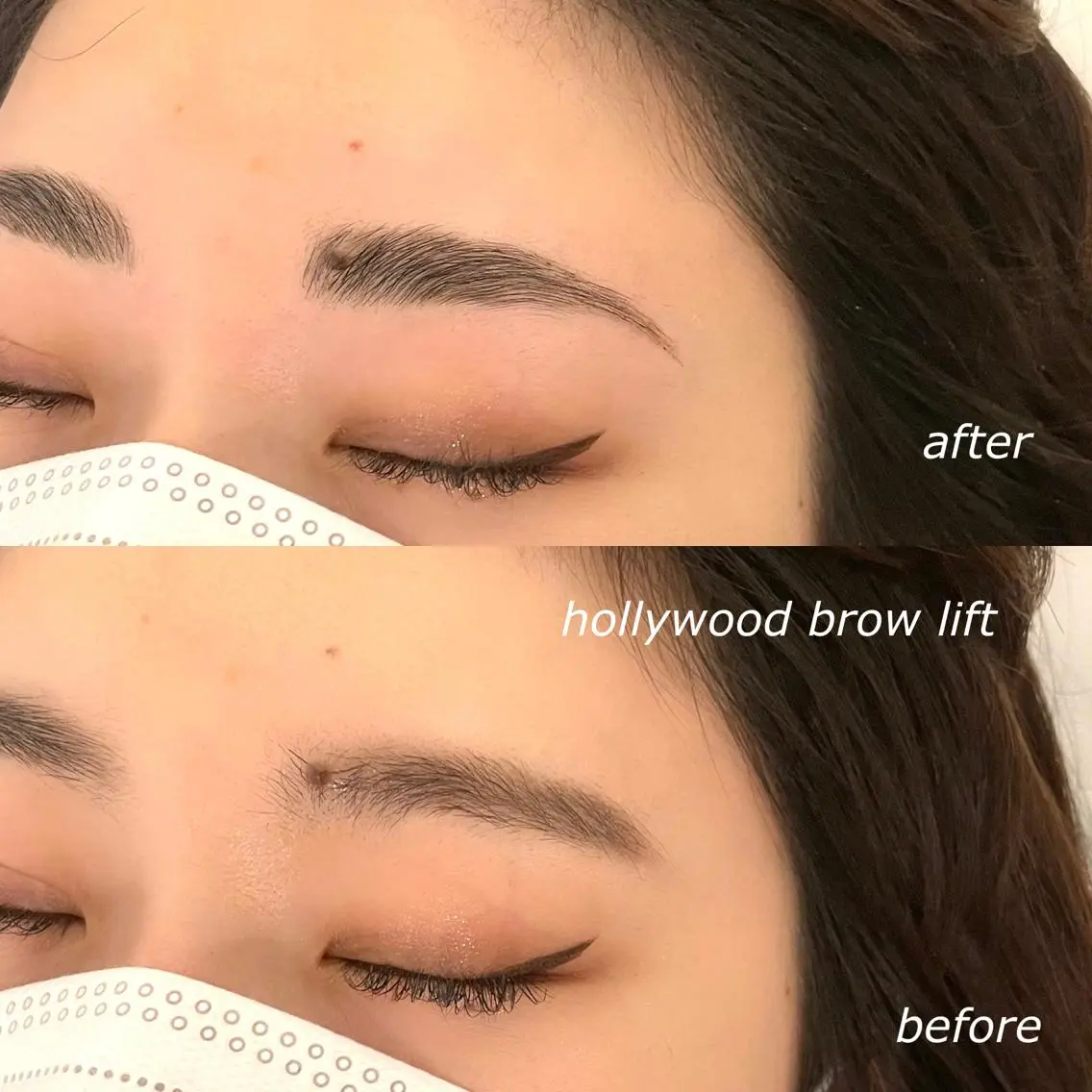 アイブロウ ハリウッドブロウリフト 吉祥寺kasumi 🌛eye/browのマツエク・マツパデザイン