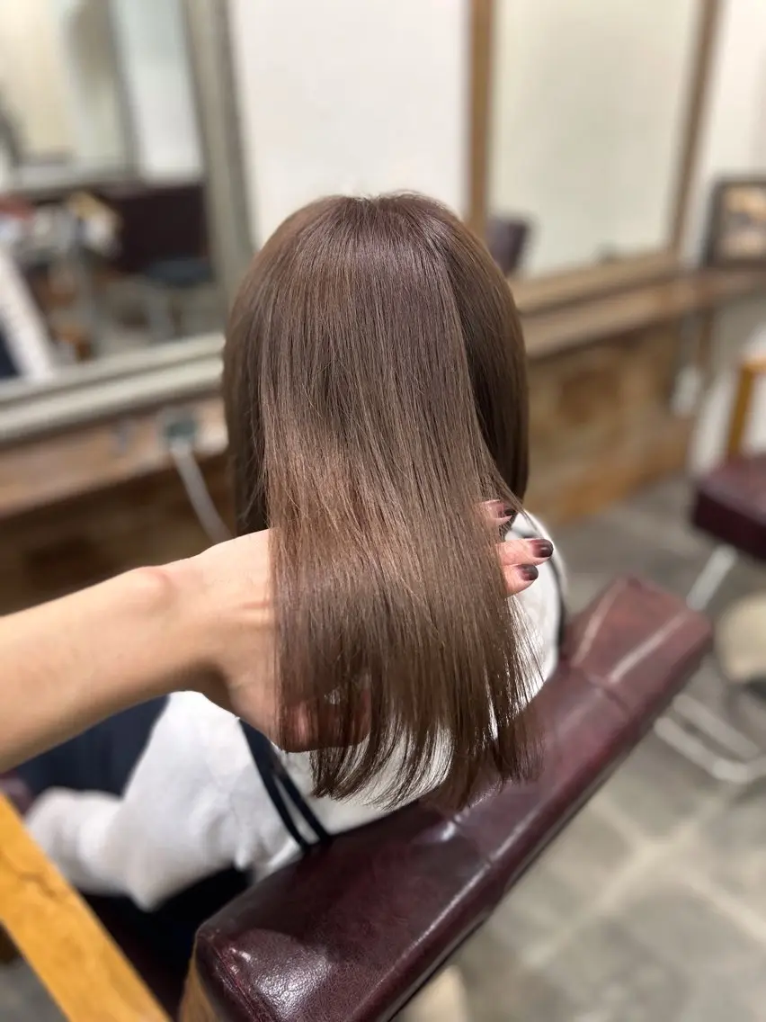 高発色イルミナorアディクシーフルカラー+前処理TR¥6600の写真