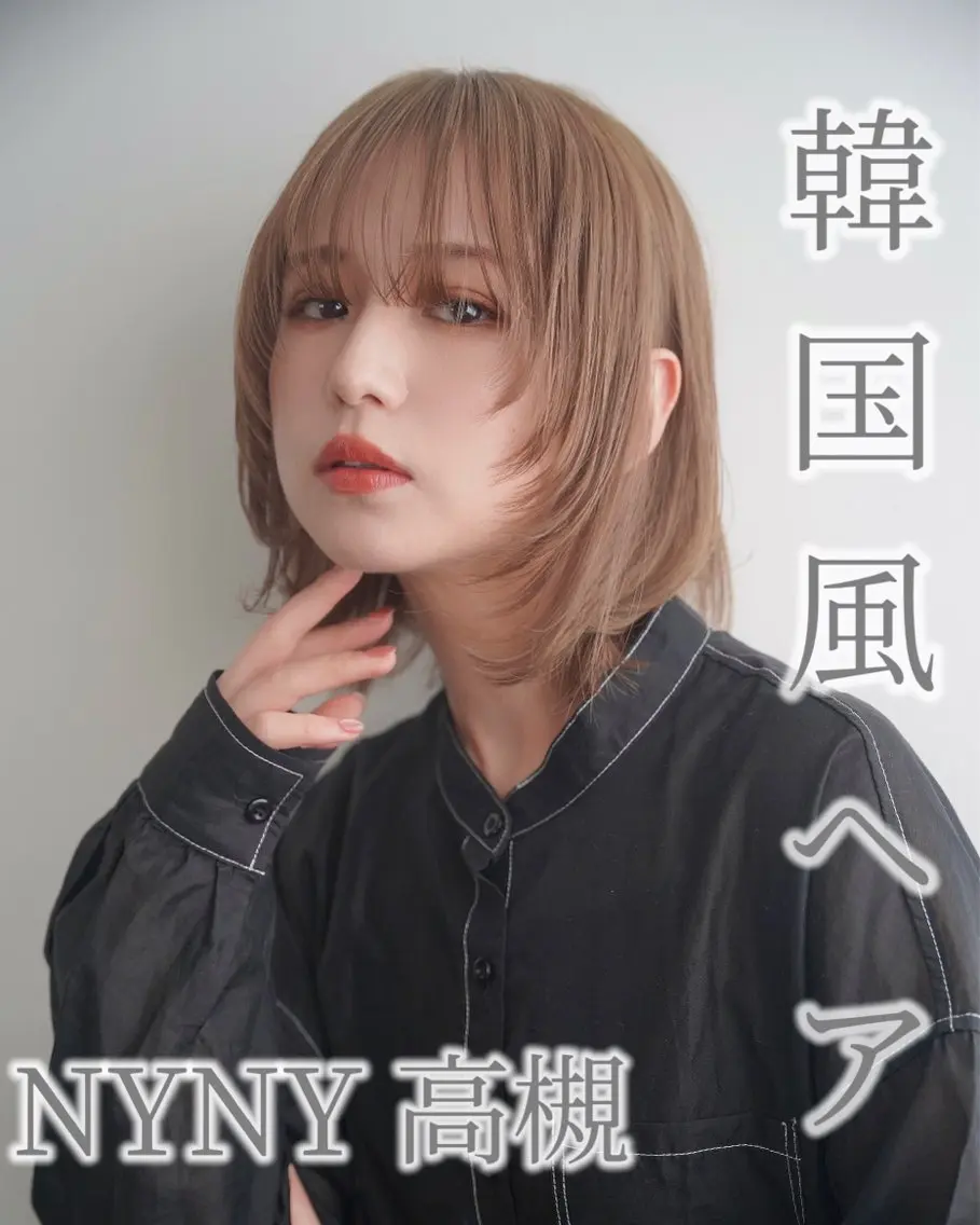 ミディアム カラー 透明感カラー /タツトミ 🫧のヘアスタイル