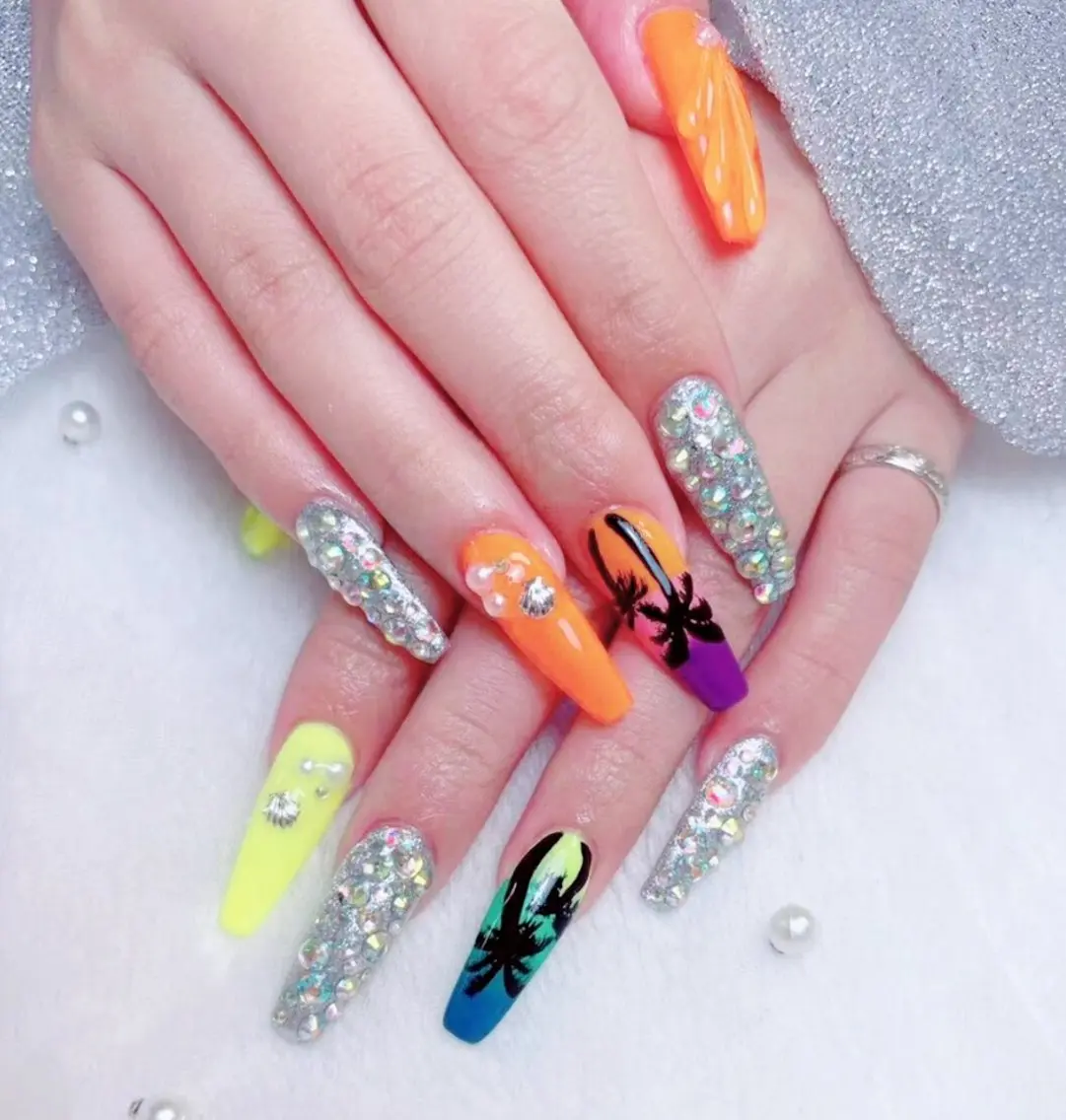 ネイル ハンドネイル ╹◡╹MimoEye lash🌻Nailのマツエク・マツパデザイン