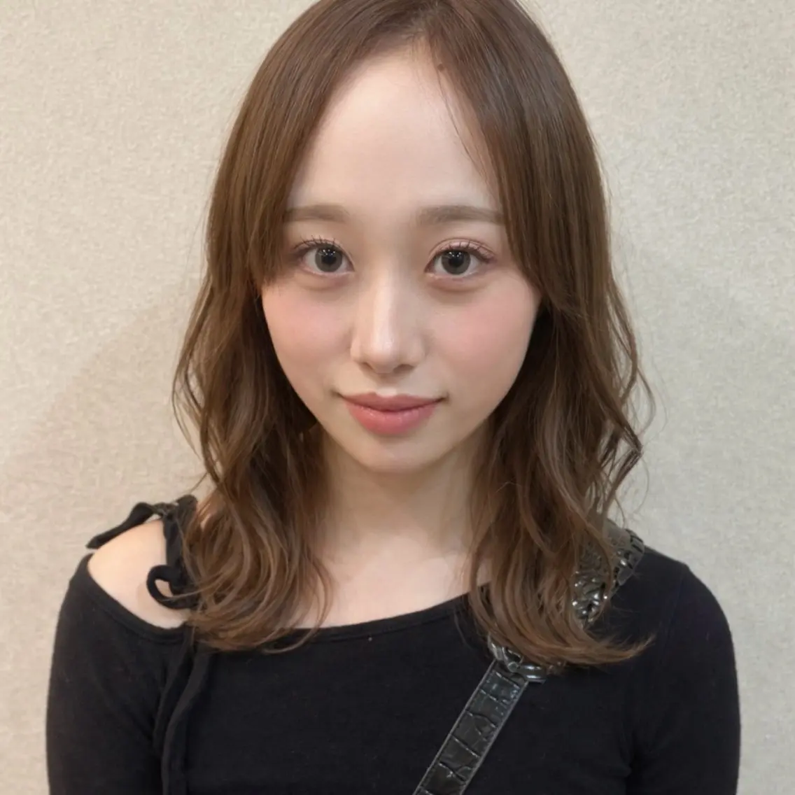 ミディアム メンズ ヘアカラー 髪質改善 /矢澤涼夏のヘアスタイル