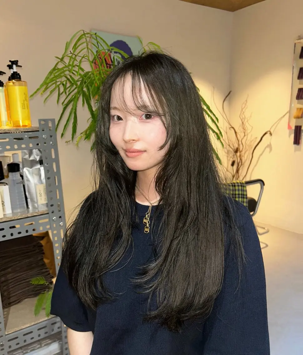 ロング カラー hinano 似合わせ/柔らか🫧のヘアスタイル
