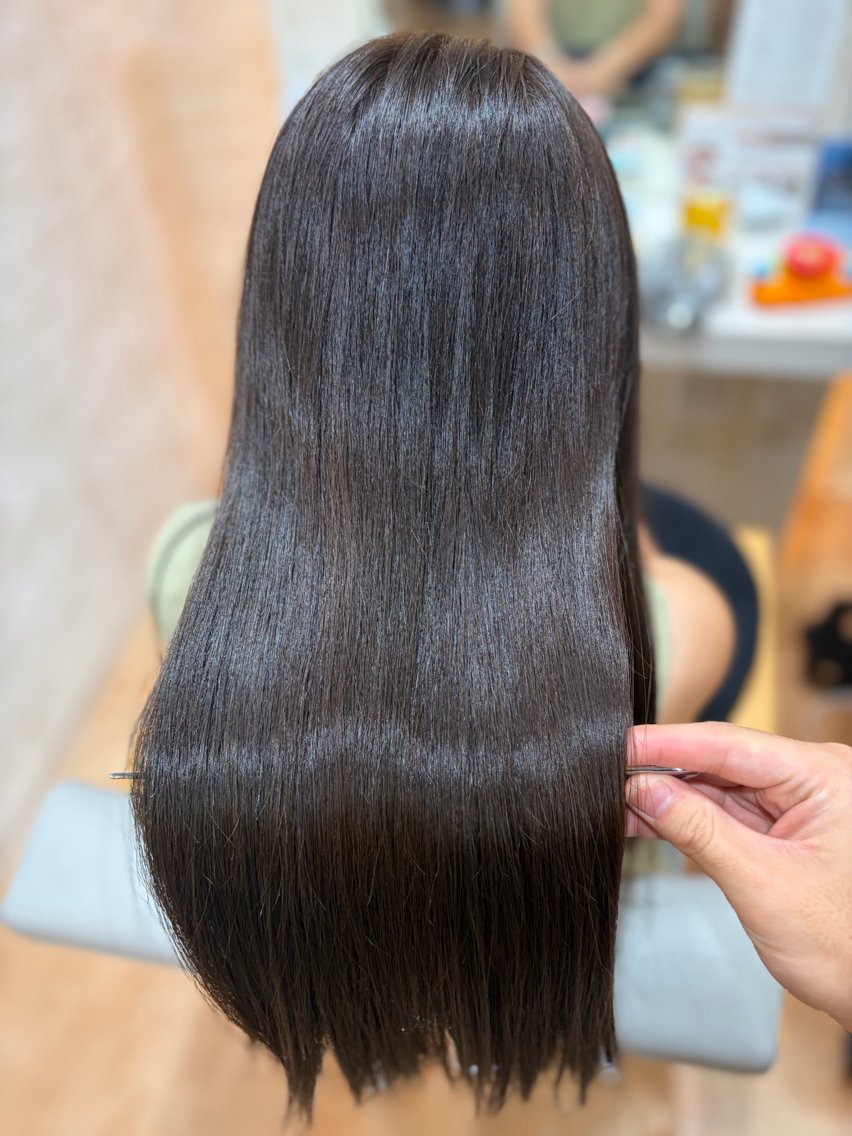 ミディアム 髪質改善特化/縮毛矯 正特化/Sorutoのヘアスタイル