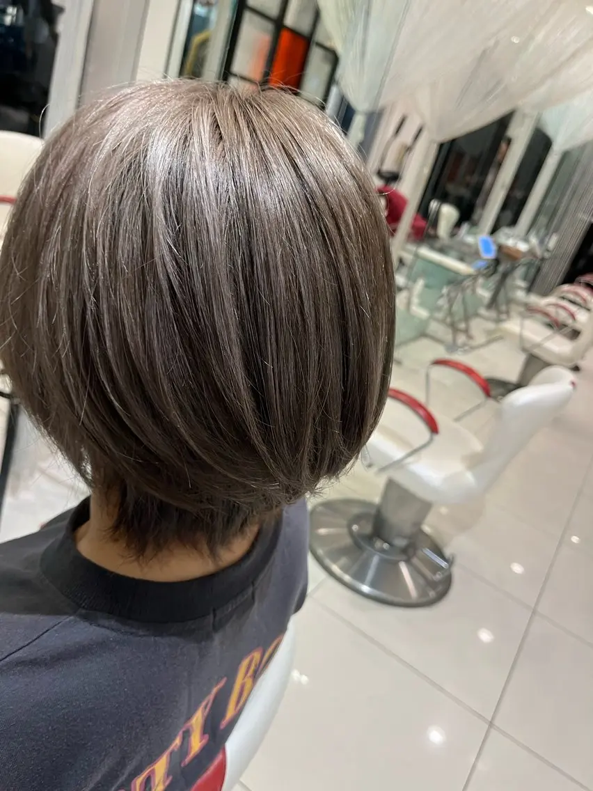 カラー メッセのみ受付 うえはらのヘアスタイル