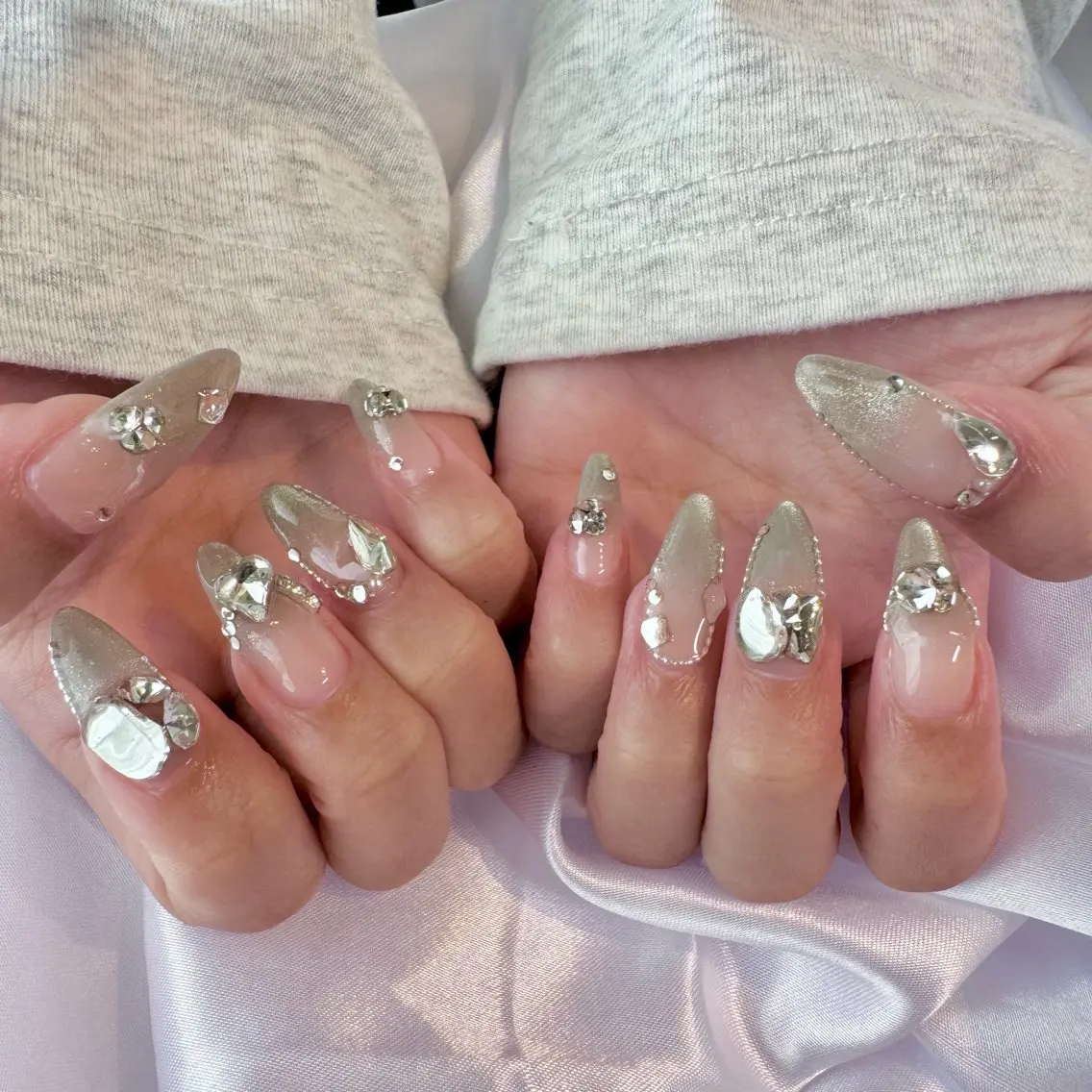 ネイル ワンホンネイル ハンドネイル nail salon e'mu💐のネイルデザイン