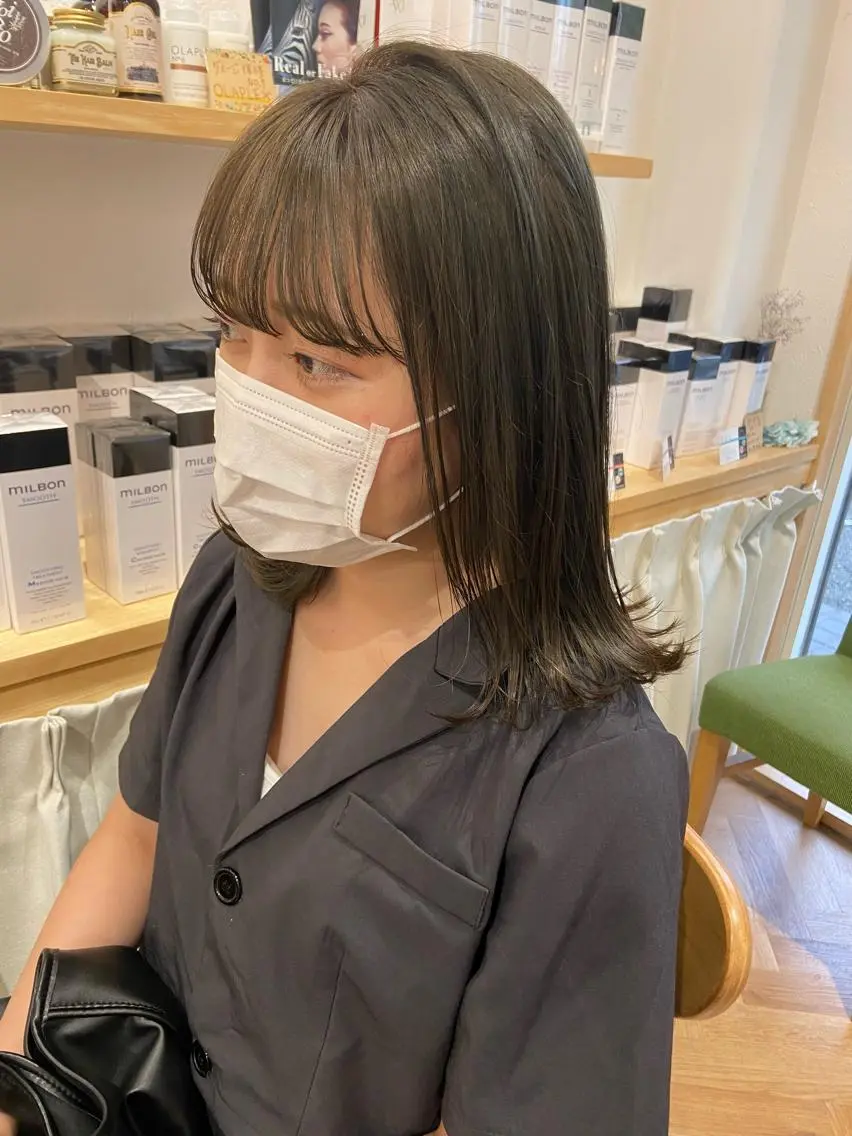 全体カラー+2stepトリートメント🌷🌿💫の写真