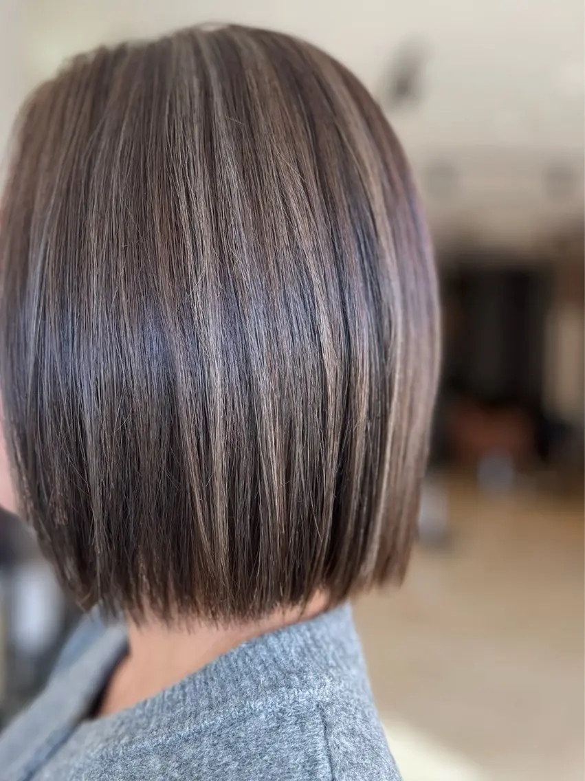 ミディアム カラー Cuthie 泉川のヘアスタイル