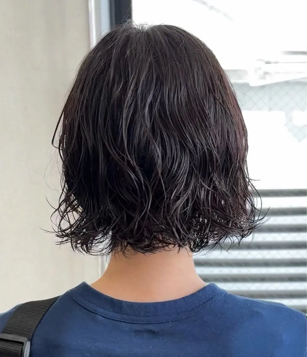 ショート パーマ i'll 未空のヘアスタイル