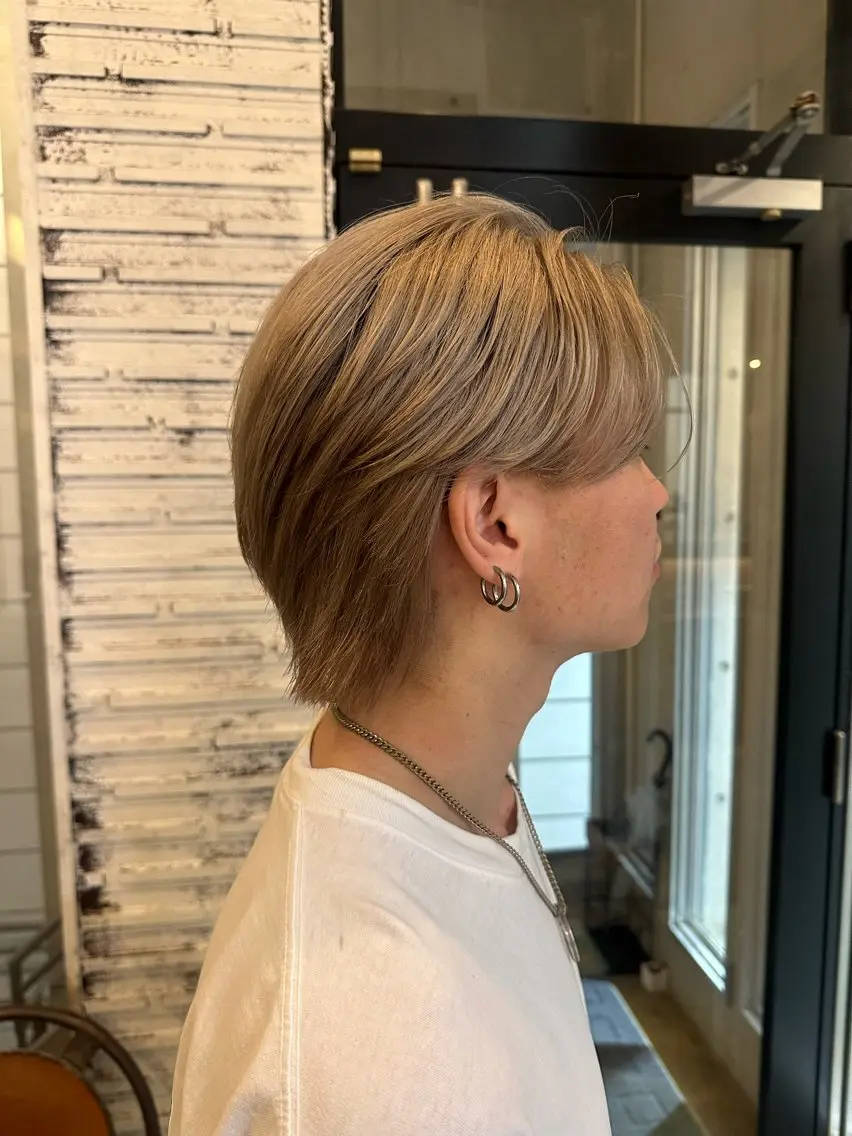 ショート カラー ヘアカラー 名古屋カラー ひかりのヘアスタイル