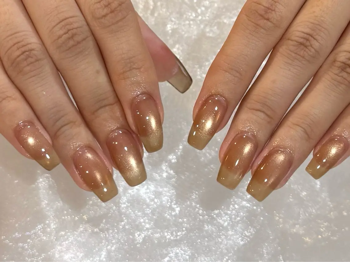 ネイル マグネットネイル amiLe_ Yukino🎀のネイルデザイン