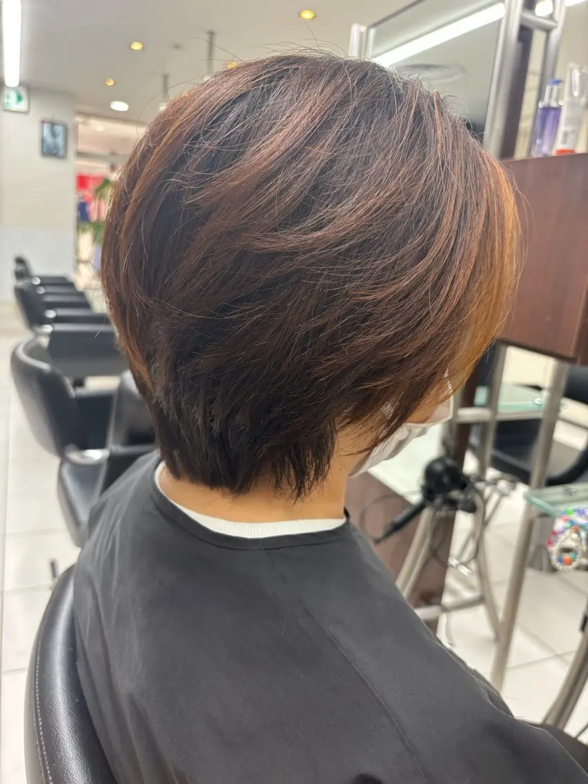 ショート ショートヘア TONI&GUY速寿 勇希のヘアスタイル