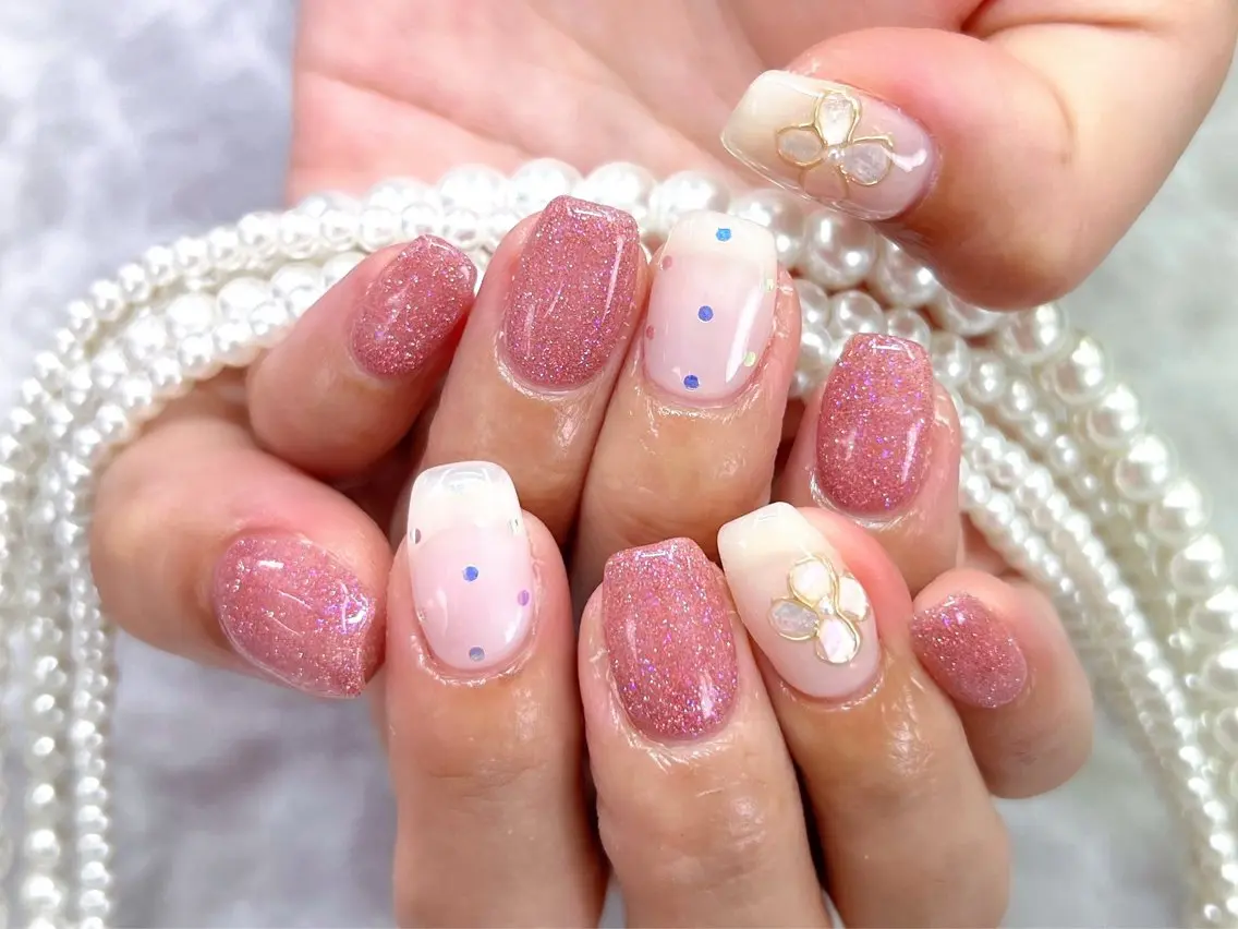 ネイル フラッシュネイル ハンドネイル Nail Salon Lianのネイルデザイン