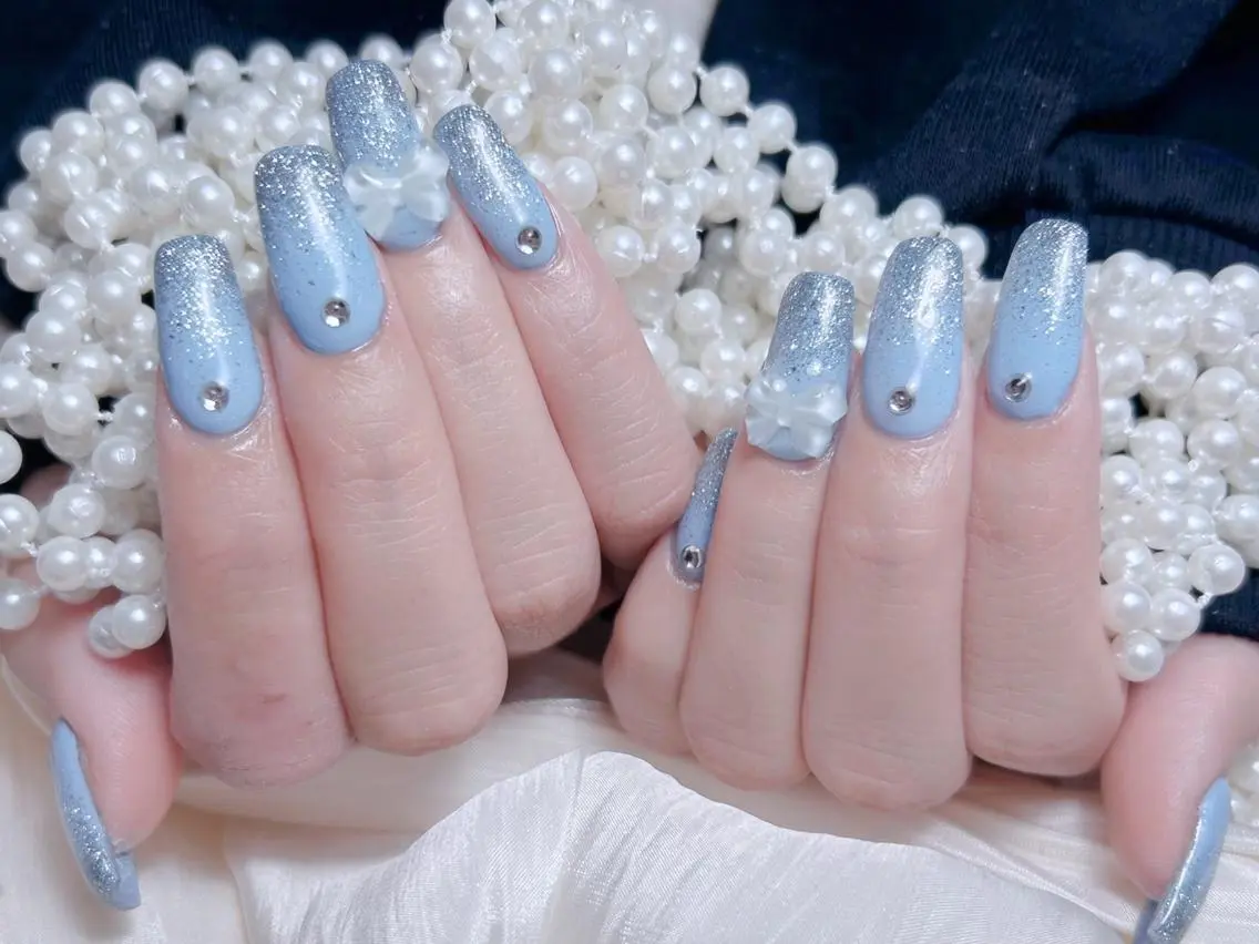 ネイル 💙羽生 彩光💙のネイルデザイン