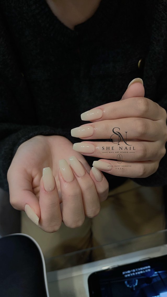 ネイル アートネイル ガーリー 韓国ネイル ロングネイル 持ち込み ハンドネイル 博多 SHE Nailのネイルデザイン