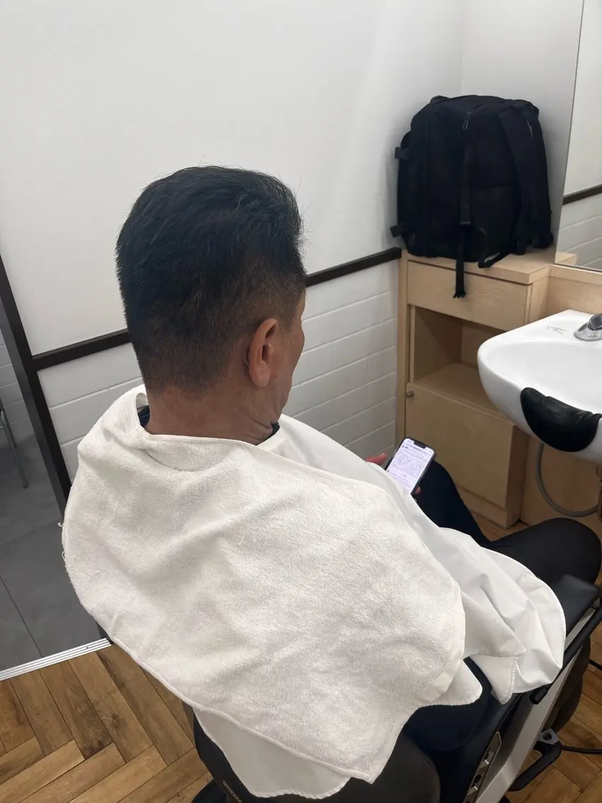 ショート メンズ 清水 寧生のヘアスタイル
