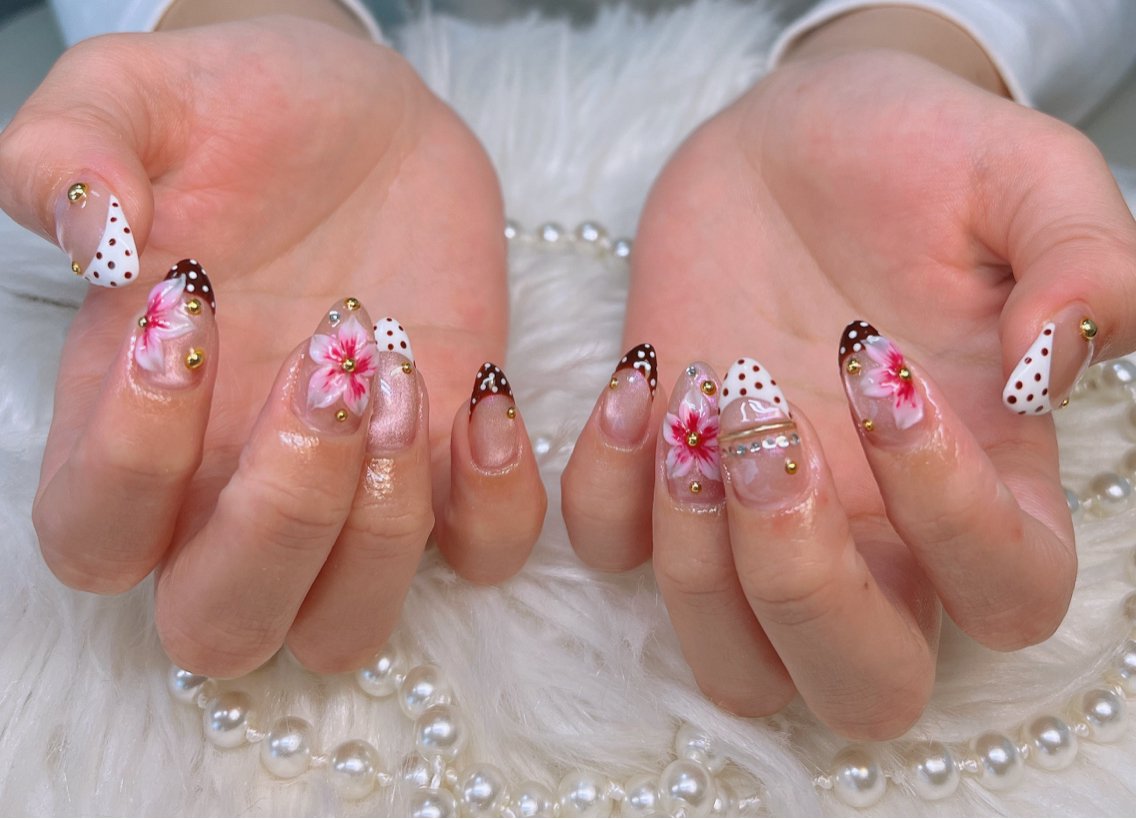 ネイル 持ち込み ハンドネイル Lee _nailのネイルデザイン