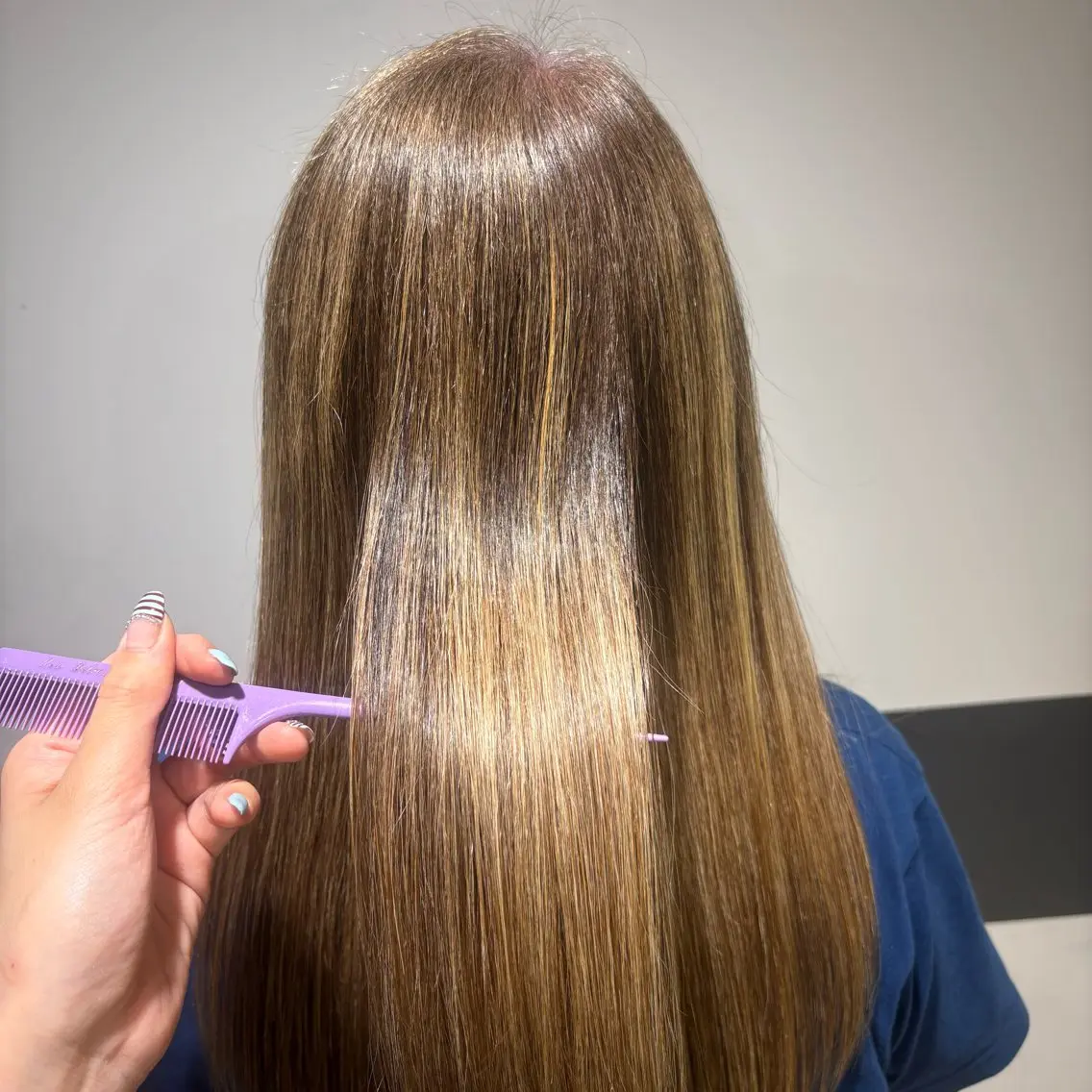 ロング トリートメント カット トリートメント ボブ/外国人風カラー 🩵mikiのヘアスタイル