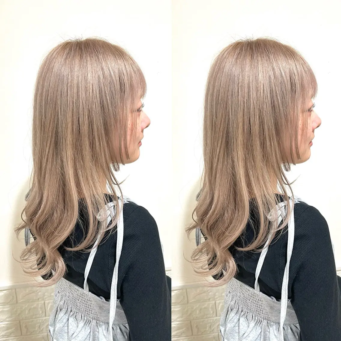 セミロング カラー ヘアカラー トリートメント 髪質改善矯正/カラー /吉祥寺 mariのヘアスタイル