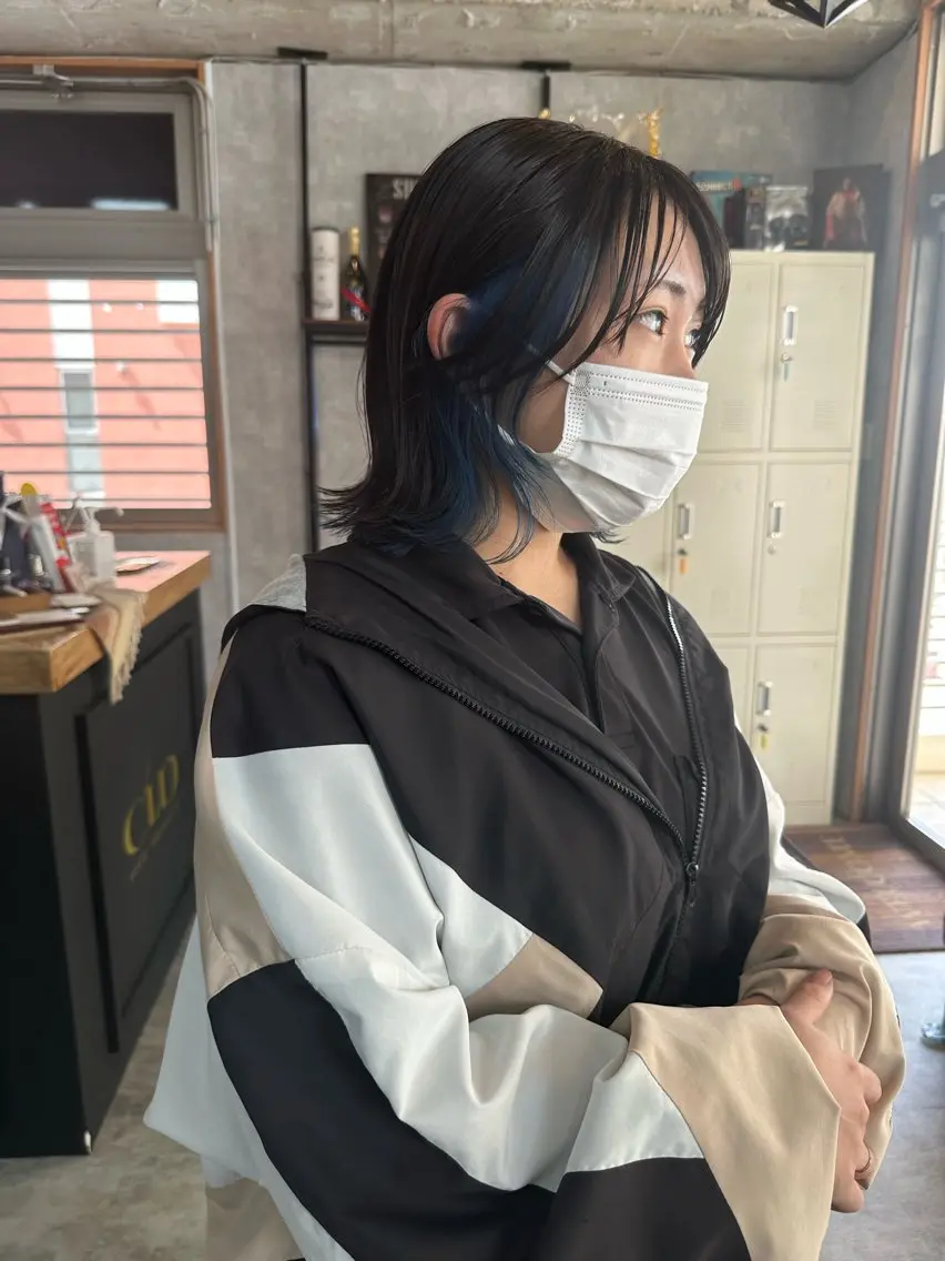 ショート 切りっぱなしボブ ショートボブ ハンサムショート 丸みショート ボブ ヘアカラー モテ髪/ボブ/ショー ト/アダチフウトのヘアスタイル