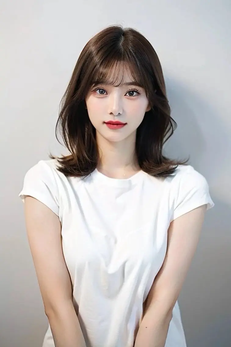 ミディアム カラー カット ヘアカラー トリートメント 🌈髪質改善🌈 過去の1艶サラ体験✨のヘアスタイル
