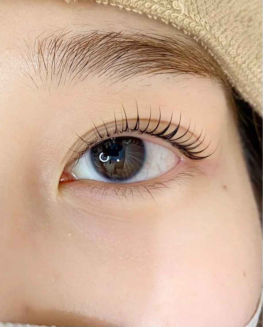 マツエク・マツパ ナチュラル マツパ NICORA. hair+eyeのマツエク・マツパデザイン