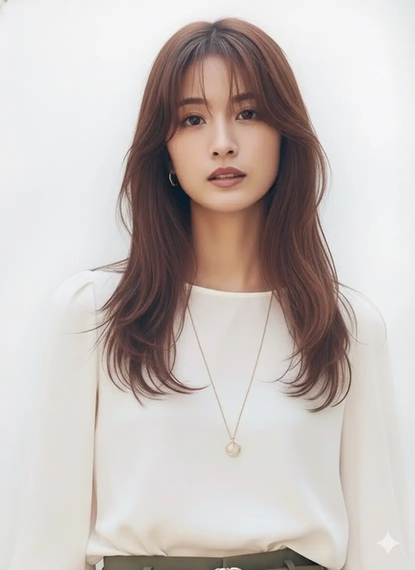 ロング Bonheur umedaのヘアスタイル