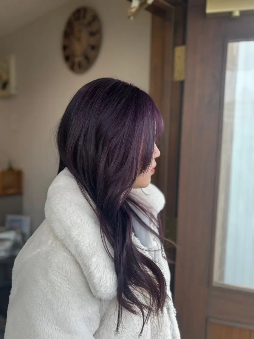 ロング カラー ブリーチ ハイトーンカラー カット ヘアカラー トリートメント 藤田 陽斗のヘアスタイル