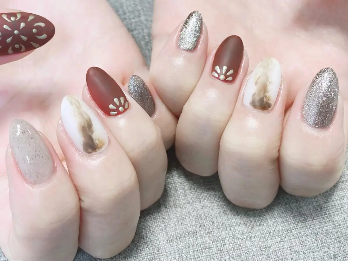 ネイル ハンドネイル Nail salon mewのネイルデザイン