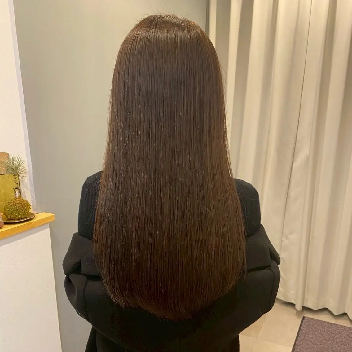 ロング カラー カット ヘアカラー トリートメント ブリーチなし 暖色カラー/井上あいのヘアスタイル
