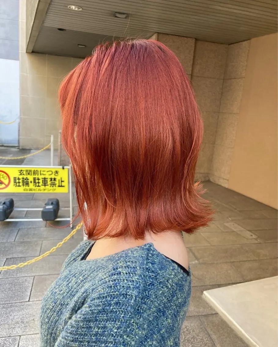 ロング カラー tetote ミコのヘアスタイル