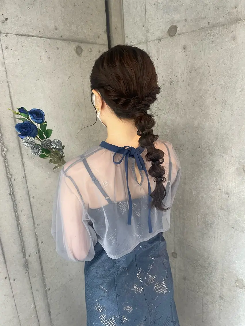 ヘアアレンジ ヘアセット 美髪× ヘアセット✨Araiのヘアスタイル