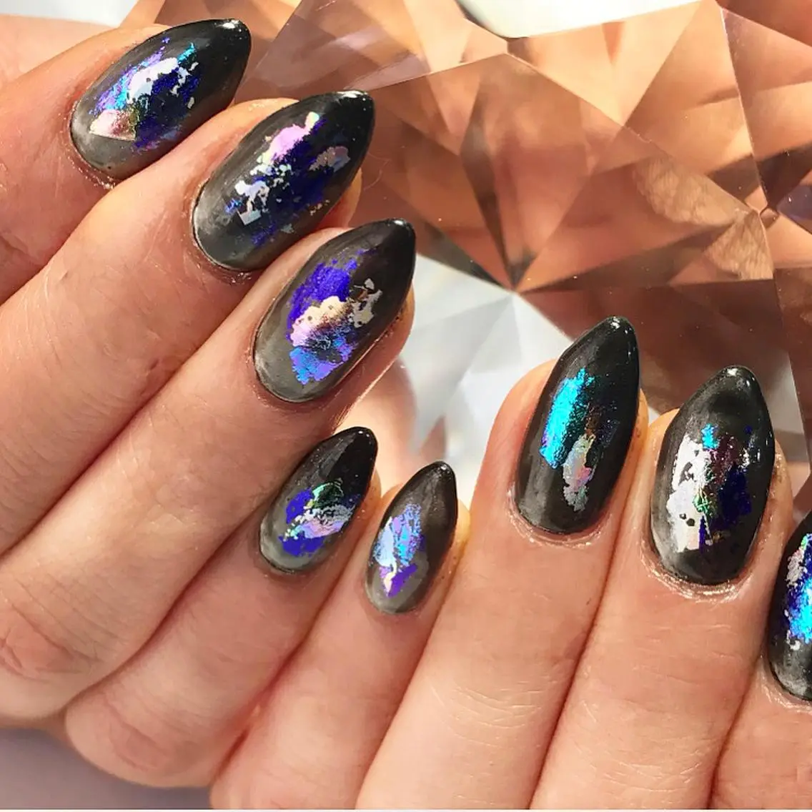 ネイル 渋谷/チップ長さ出し 👑アプレgel-xのネイルデザイン