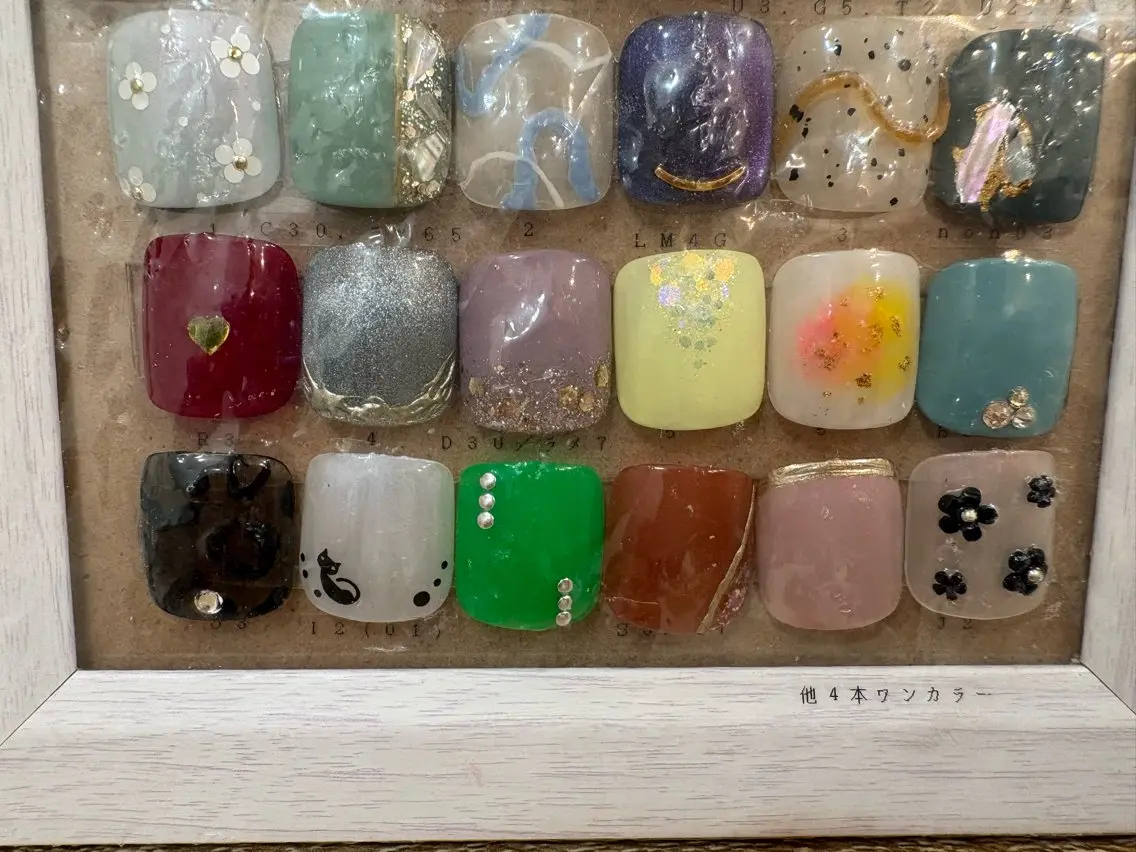 ネイル フットネイル anocharm❄️ Misatoのネイルデザイン
