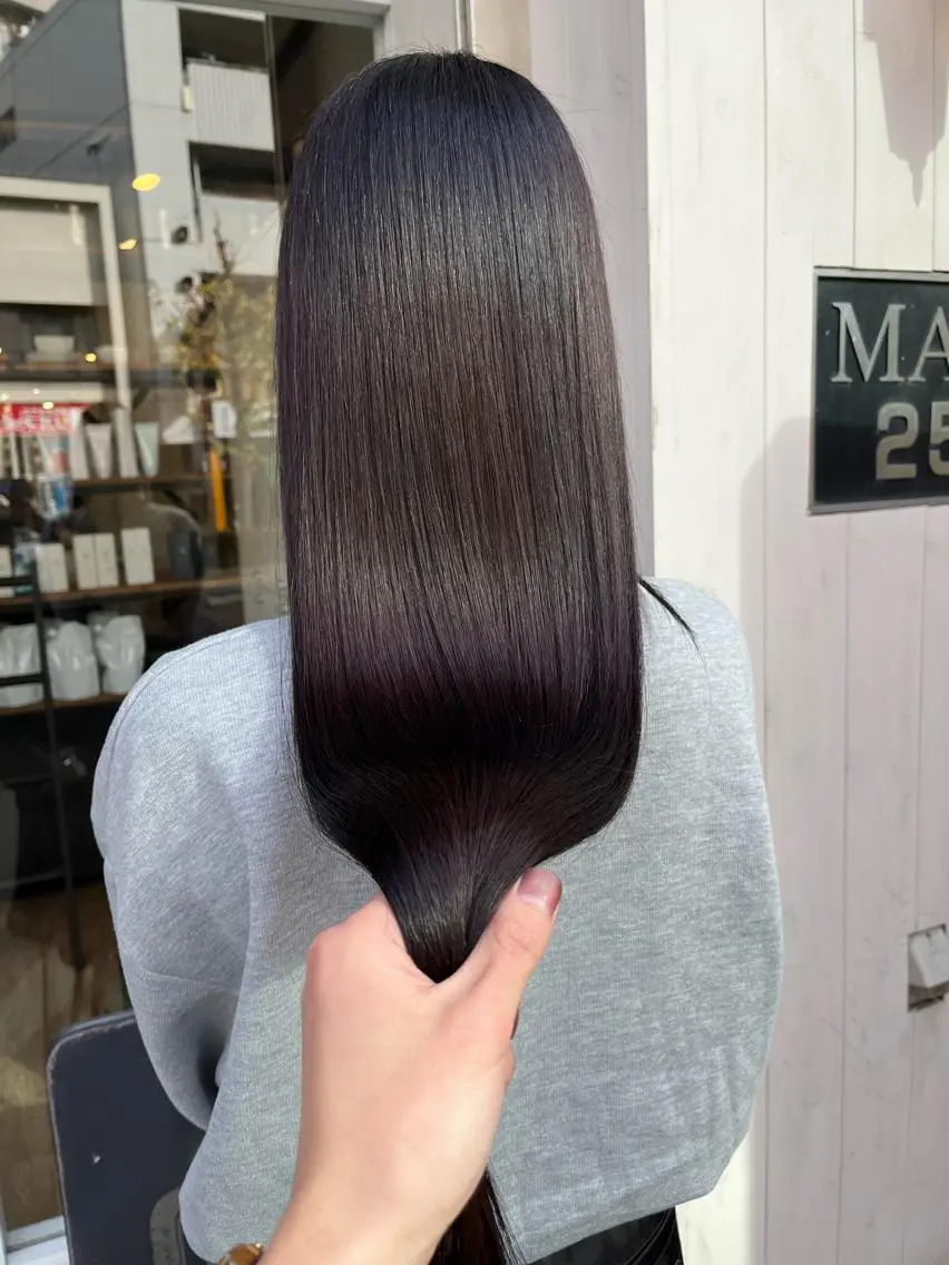 🌟【しっかりストレート!縮毛矯正】+カットの写真