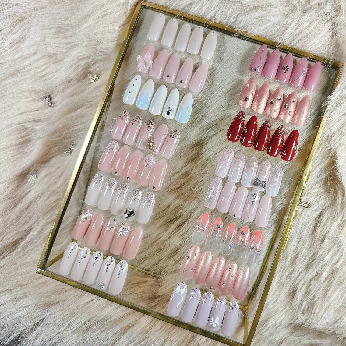 定額シンプルコース⭐︎シンプル上品な指先に☆【オフ別途500円】フィルイン☆フォルム形成の写真