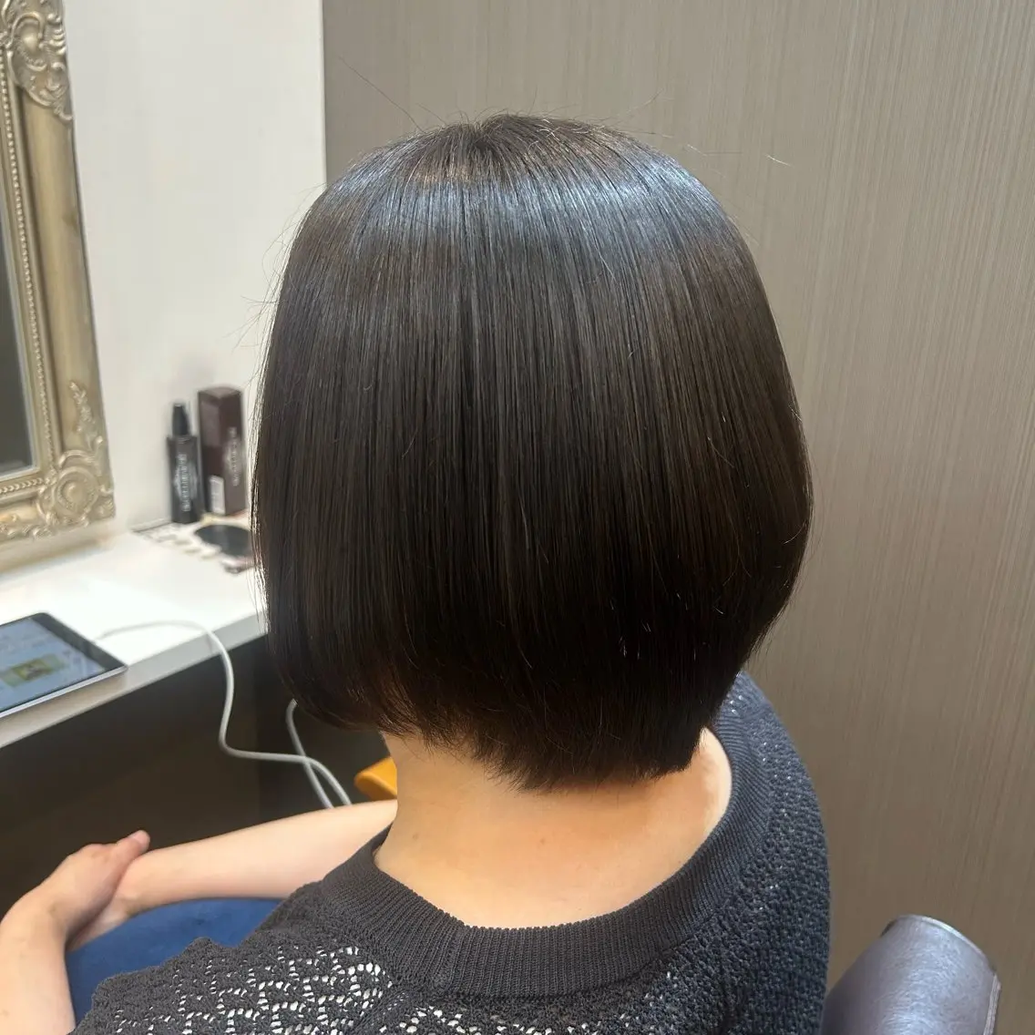 ショート トリートメント 酸熱トリートメント まつもと はるなのヘアスタイル
