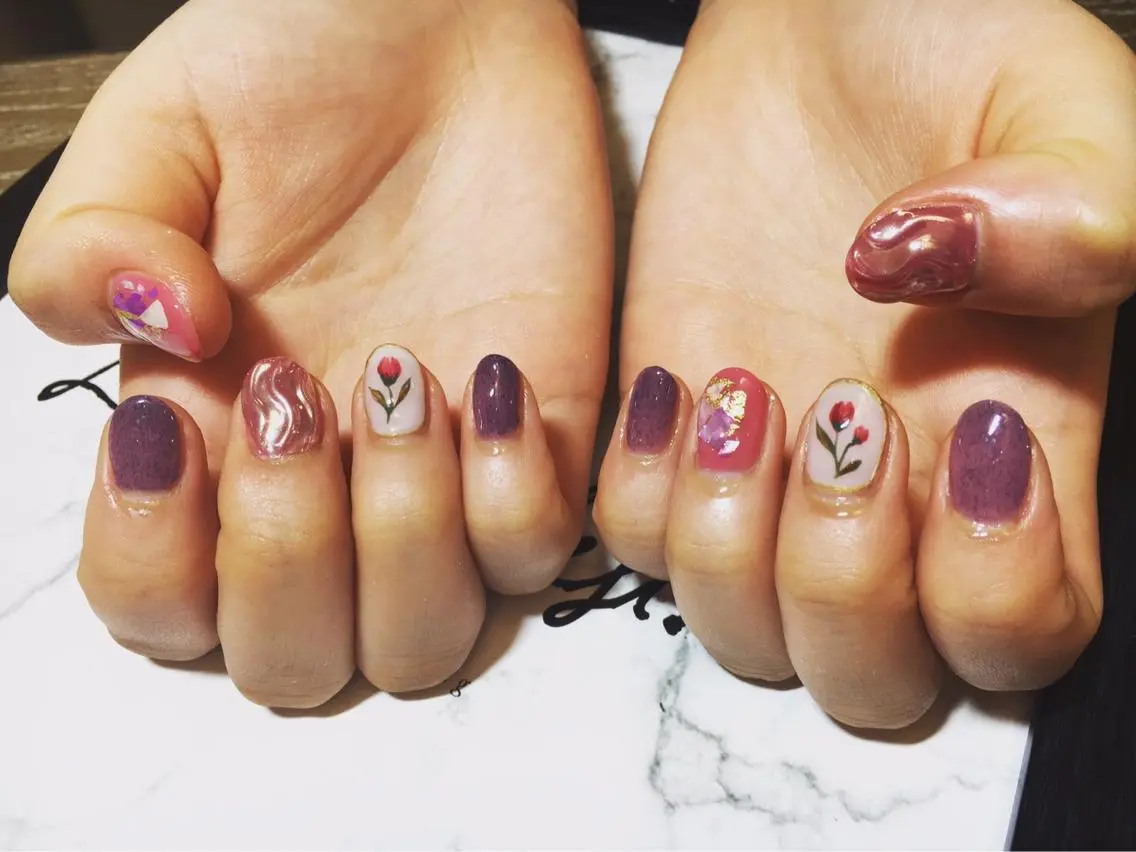 ネイル アートネイル LOVE NAIL 💕Sonoのネイルデザイン