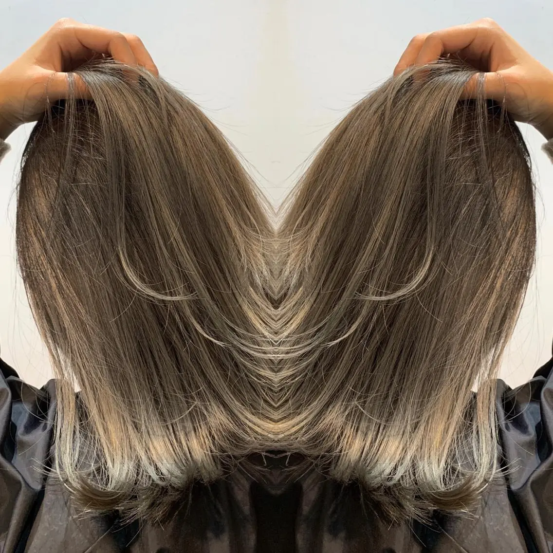 カラー ダブルカラー グラデーションカラー 心斎橋なんば 大野竜輝のヘアスタイル