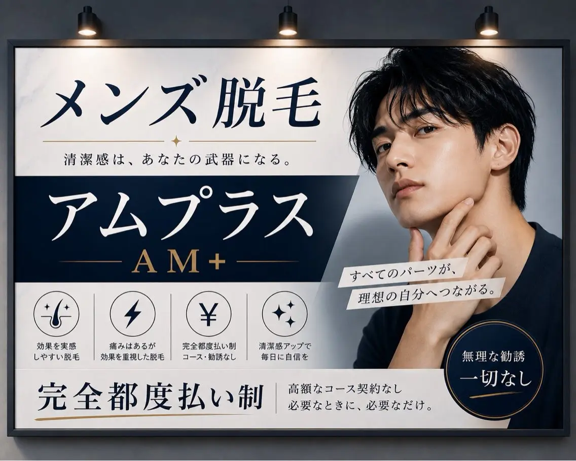 【メンズ脱毛】ヒゲ全体の写真