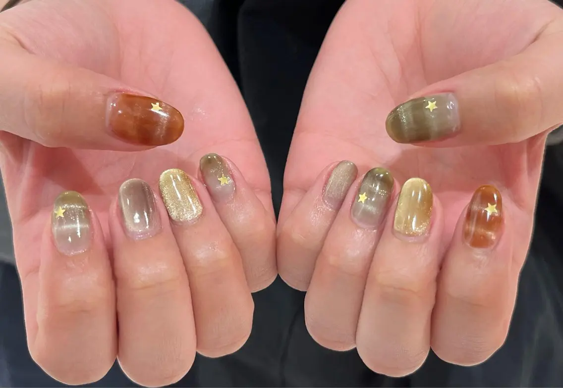 ネイル ボーダー Riry＊° knailのネイルデザイン