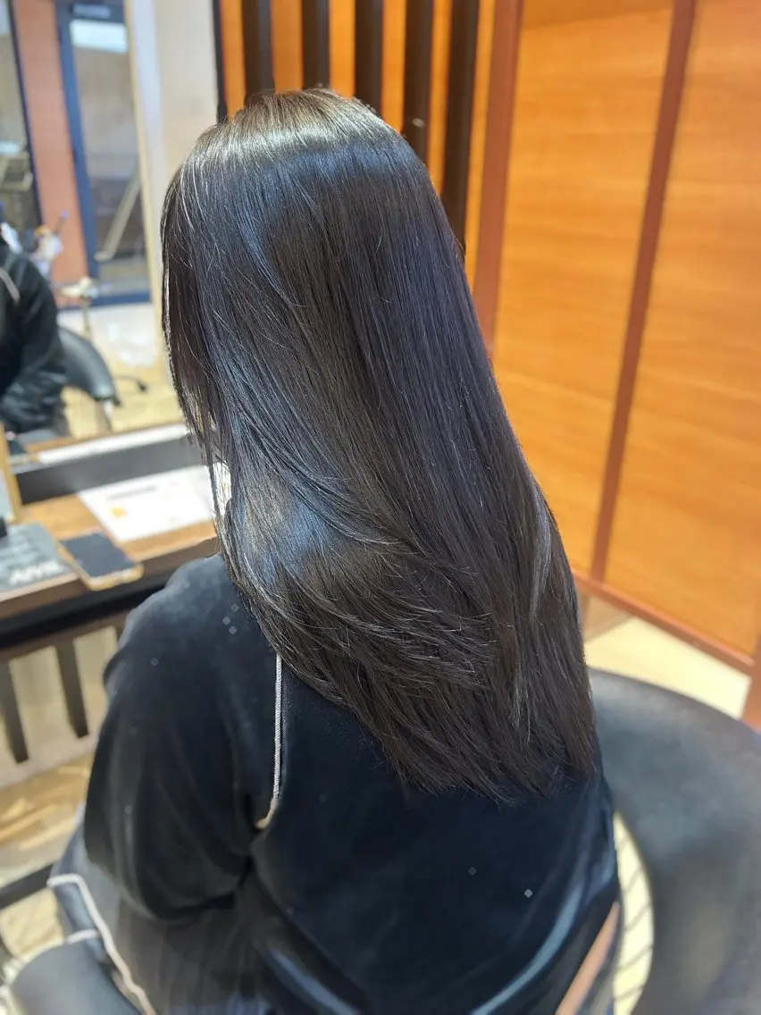 ロング カット ヘアカラー トリートメント ✨🍀岩崎 唯🍀✨のヘアスタイル