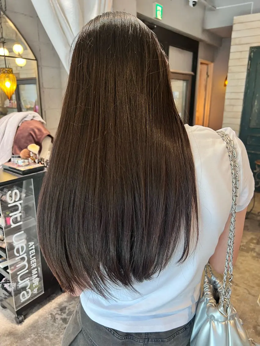 【ご新規限定】髪質改善縮毛矯正+カットの写真