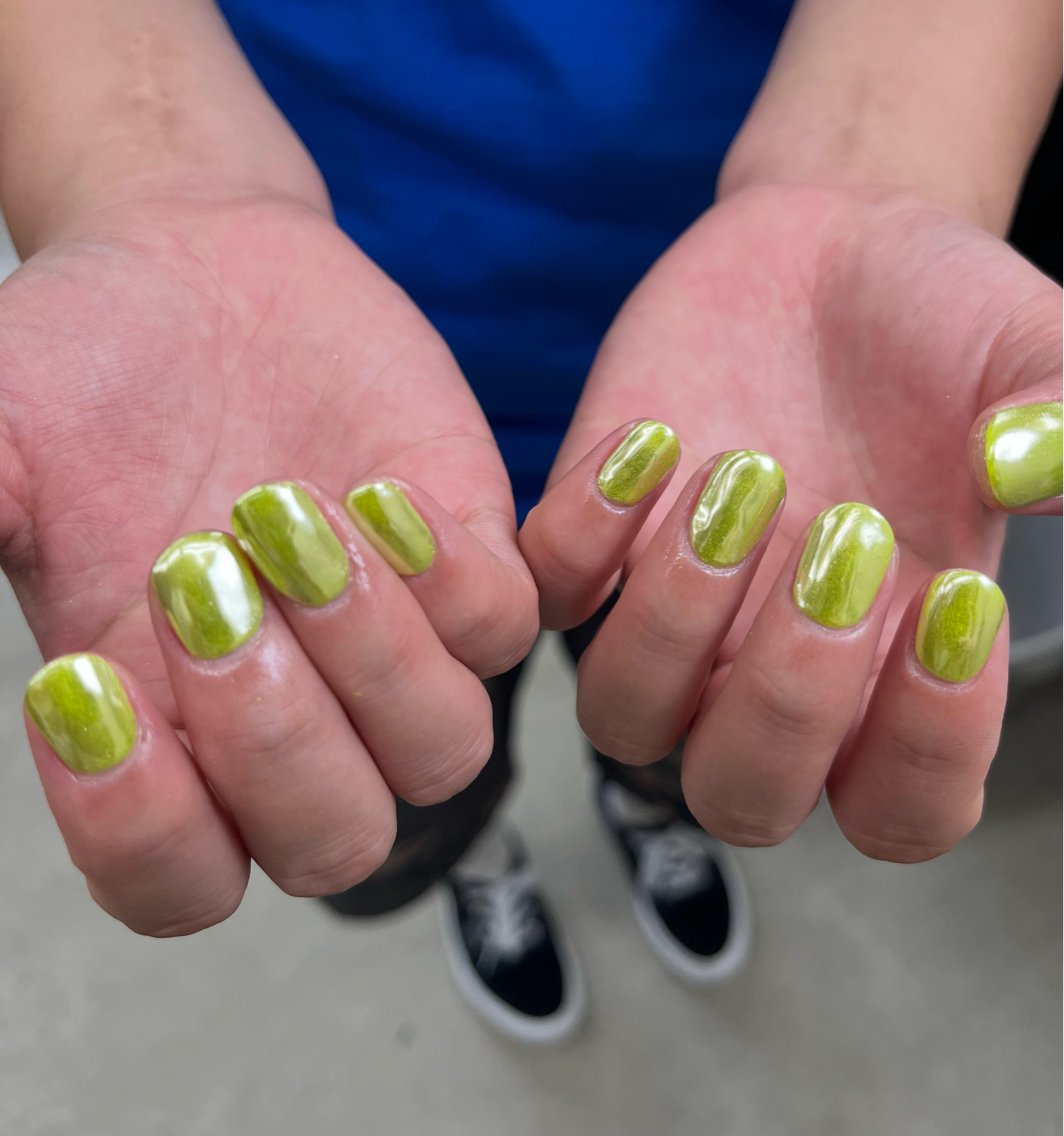 ネイル ミラーネイル ハンドネイル nail salon Neigeのネイルデザイン